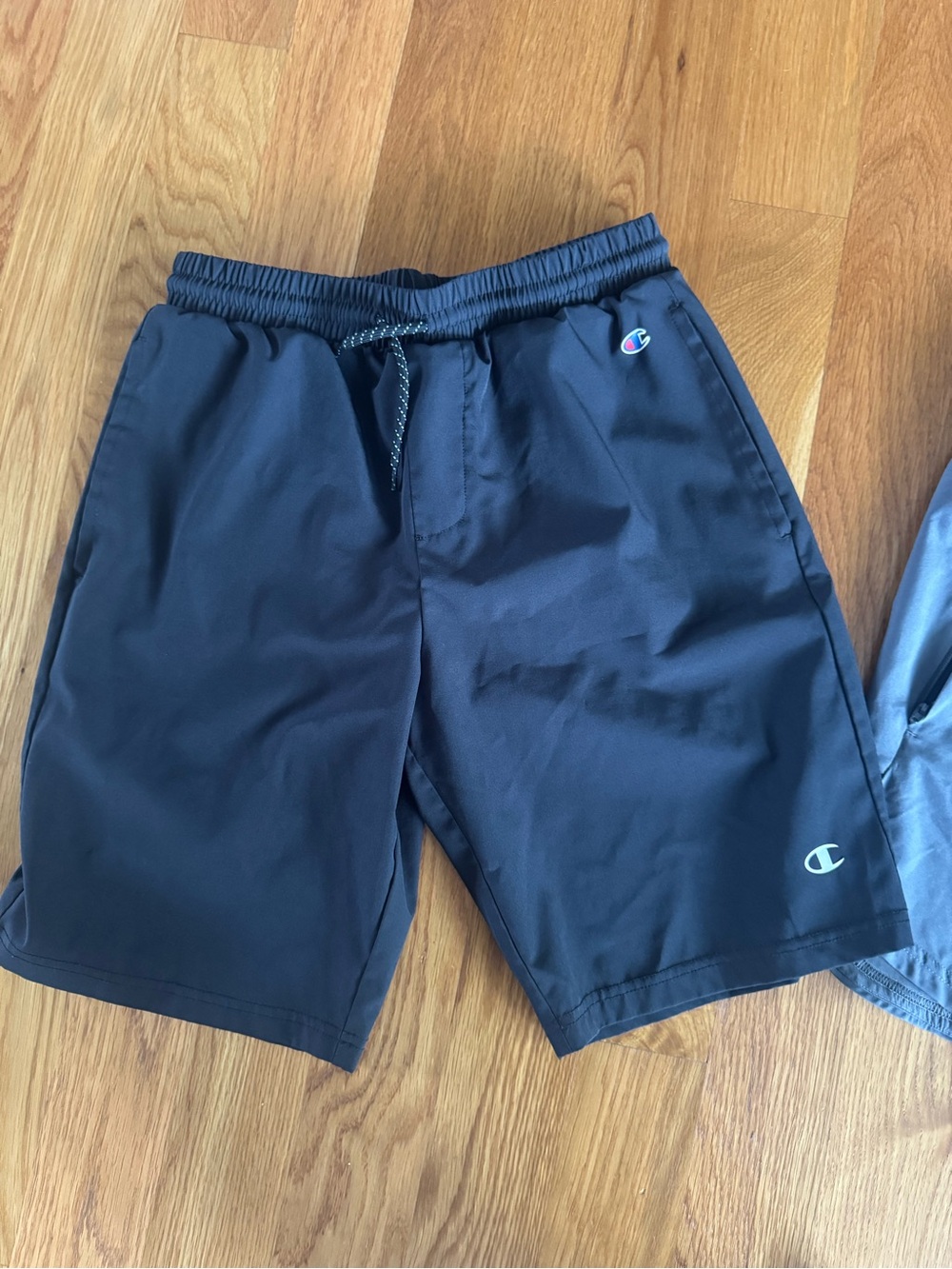 Champion Navy Blue Athletic Shorts with Drawstring